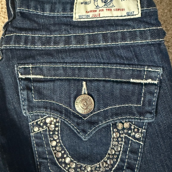 Vintage Y2K True Religion Women's Jeans sz 24 - Picture 5 of 9